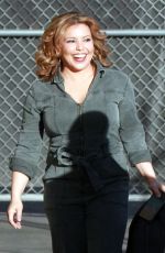 JUSTINA MACHADO Arrives at Jimmy Kimmel Live!