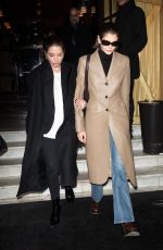 KAIA GERBER and ASHLEYBENSON Leaves Hotel Le Costes in Paris 03/01/2020