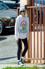 KAIA GERBER and Tommy Dorfman Out with Their Dog in Los Angeles 03/21/2020