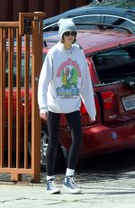 KAIA GERBER and Tommy Dorfman Out with Their Dog in Los Angeles 03/21/2020