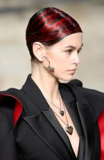KAIA GERBER at Alexander McQueen Runway Show at Paris Fashion Week 03/02/2020