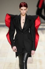 KAIA GERBER at Alexander McQueen Runway Show at Paris Fashion Week 03/02/2020