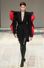 KAIA GERBER at Alexander McQueen Runway Show at Paris Fashion Week 03/02/2020