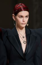 KAIA GERBER at Alexander McQueen Runway Show at Paris Fashion Week 03/02/2020