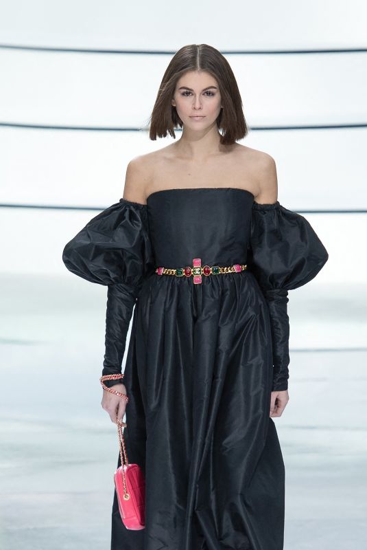 KAIA GERBER at Chanel Ready to Wear Fashion Show in Paris 03/03/2020
