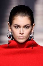 KAIA GERBER at Givenchy Runway Show at Paris Fashion Week 03/01/2020