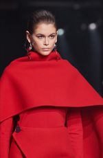 KAIA GERBER at Givenchy Runway Show at Paris Fashion Week 03/01/2020
