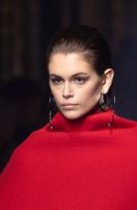 KAIA GERBER at Givenchy Runway Show at Paris Fashion Week 03/01/2020