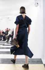KAIA GERBER at Loewe Runway Show at Paris Fashion Week 02/28/2020