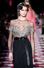 KAIA GERBER at Miu Miu Fall/Winter 2020 Runway Show at Paris Fashion Week 03/03/2020