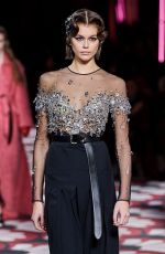 KAIA GERBER at Miu Miu Fall/Winter 2020 Runway Show at Paris Fashion Week 03/03/2020