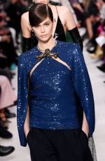 KAIA GERBER at Valentino Runway Show at Paris Fashion Week 03/01/2020