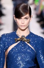 KAIA GERBER at Valentino Runway Show at Paris Fashion Week 03/01/2020