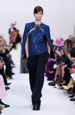 KAIA GERBER at Valentino Runway Show at Paris Fashion Week 03/01/2020