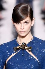KAIA GERBER at Valentino Runway Show at Paris Fashion Week 03/01/2020