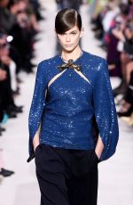 KAIA GERBER at Valentino Runway Show at Paris Fashion Week 03/01/2020