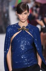 KAIA GERBER at Valentino Runway Show at Paris Fashion Week 03/01/2020