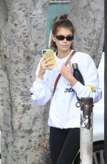 KAIA GERBER Leaves a Gym in Los Angeles 03/10/2020