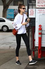 KAIA GERBER Leaves a Gym in Los Angeles 03/10/2020