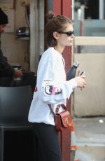 KAIA GERBER Leaves a Gym in Los Angeles 03/10/2020