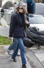 KAIA GERBER Leaves Chanel Fashion Show in Paris 03/03/2020