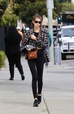 KAIA GERBER Leaves Dogpound Gym in West Hollywood 03/09/2020