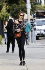 KAIA GERBER Leaves Dogpound Gym in West Hollywood 03/09/2020