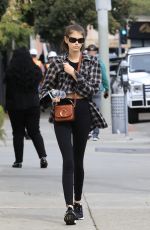 KAIA GERBER Leaves Dogpound Gym in West Hollywood 03/09/2020