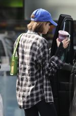 KAIA GERBER LEaves Earth Bar in West Hollywood 03/07/2020