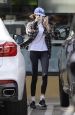 KAIA GERBER LEaves Earth Bar in West Hollywood 03/07/2020