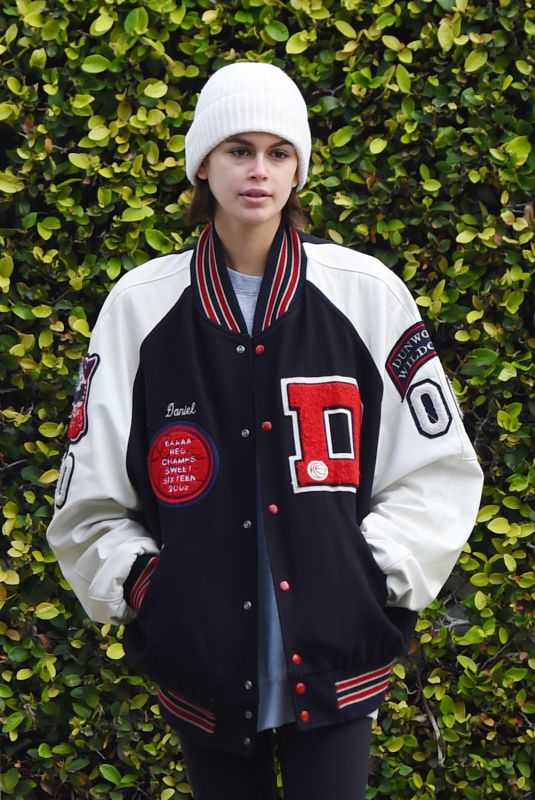 KAIA GERBER Out and About in Los Angeles 03/17/2020