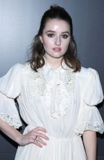 KAITLYN DEVER at Louis Vuitton Show at Paris Fashion Week 03/03/2020