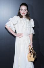 KAITLYN DEVER at Louis Vuitton Show at Paris Fashion Week 03/03/2020