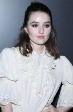 KAITLYN DEVER at Louis Vuitton Show at Paris Fashion Week 03/03/2020