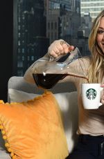 KALEY CUOCO for Starbucks Shine from the Start Spring Campaign in New York 03/09/2020