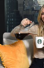 KALEY CUOCO for Starbucks Shine from the Start Spring Campaign in New York 03/09/2020