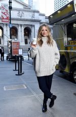 KALEY CUOCO for Starbucks Shine from the Start Spring Campaign in New York 03/09/2020