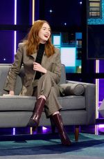 KAREN GILLAN at A Little Late with Lily Singh 02/25/2020