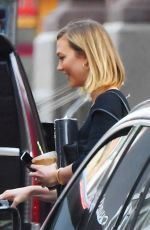 KARLIE KLOSS Leaves Her Apartment in New York 03/11/2020