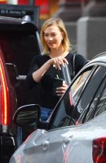 KARLIE KLOSS Leaves Her Apartment in New York 03/11/2020