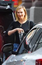 KARLIE KLOSS Leaves Her Apartment in New York 03/11/2020