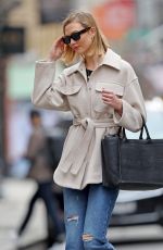 KARLIE KLOSS Out and About in New York 03/12/2020