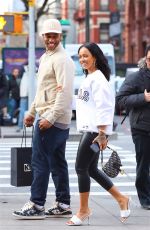 KARRUECHE TRAN and Victor Cruz Out Shopping in New York 03/05/2020