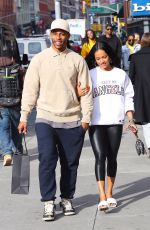 KARRUECHE TRAN and Victor Cruz Out Shopping in New York 03/05/2020
