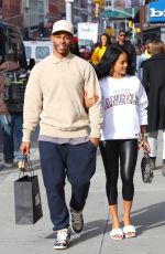 KARRUECHE TRAN and Victor Cruz Out Shopping in New York 03/05/2020