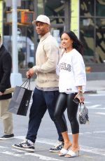KARRUECHE TRAN and Victor Cruz Out Shopping in New York 03/05/2020