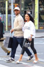 KARRUECHE TRAN and Victor Cruz Out Shopping in New York 03/05/2020