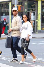 KARRUECHE TRAN and Victor Cruz Out Shopping in New York 03/05/2020