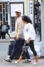 KARRUECHE TRAN and Victor Cruz Out Shopping in New York 03/05/2020