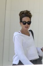 KATE BECKINSALE Arrives at Her Home in Los Angeles 03/13/2020